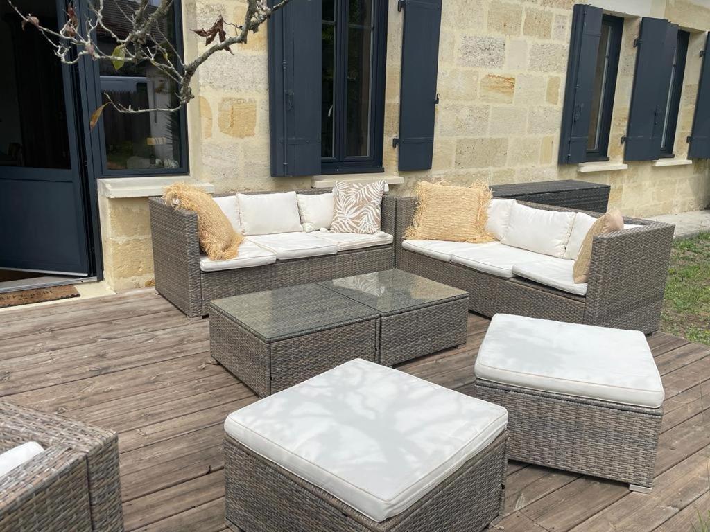 Charmante Echoppe En Pierre Proche Gare Villa Libourne Exterior photo